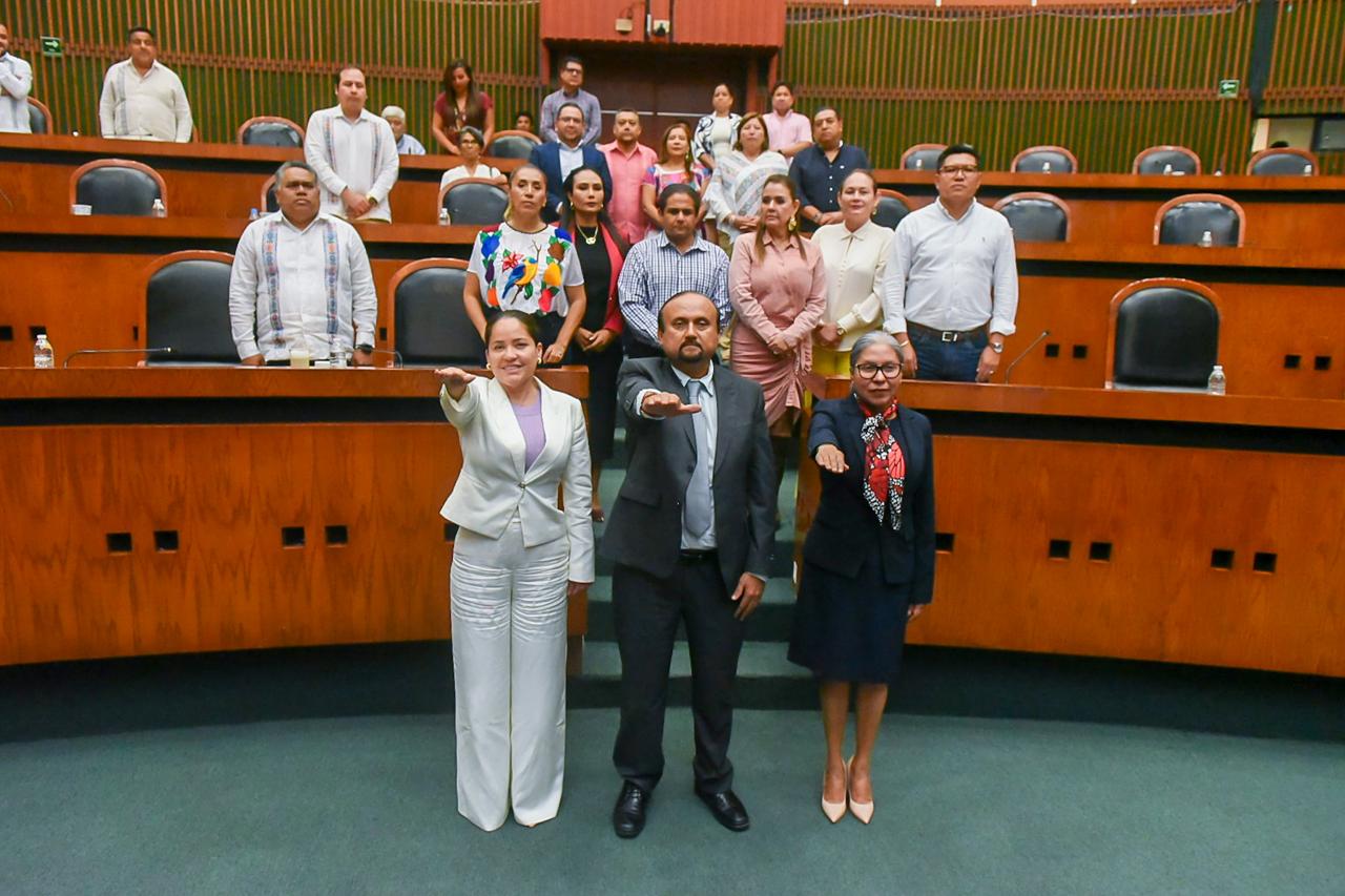 Reconoce Evelyn Salgado aprobación unánime de propuestas para magistradas y magistrado provisionales del TSJ