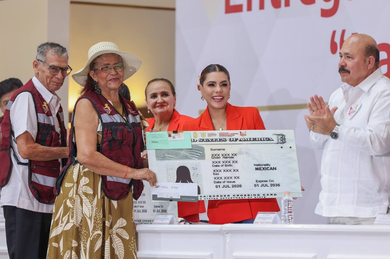Evelyn Salgado une familias de Guerrero con programa “Lazos Migrantes”