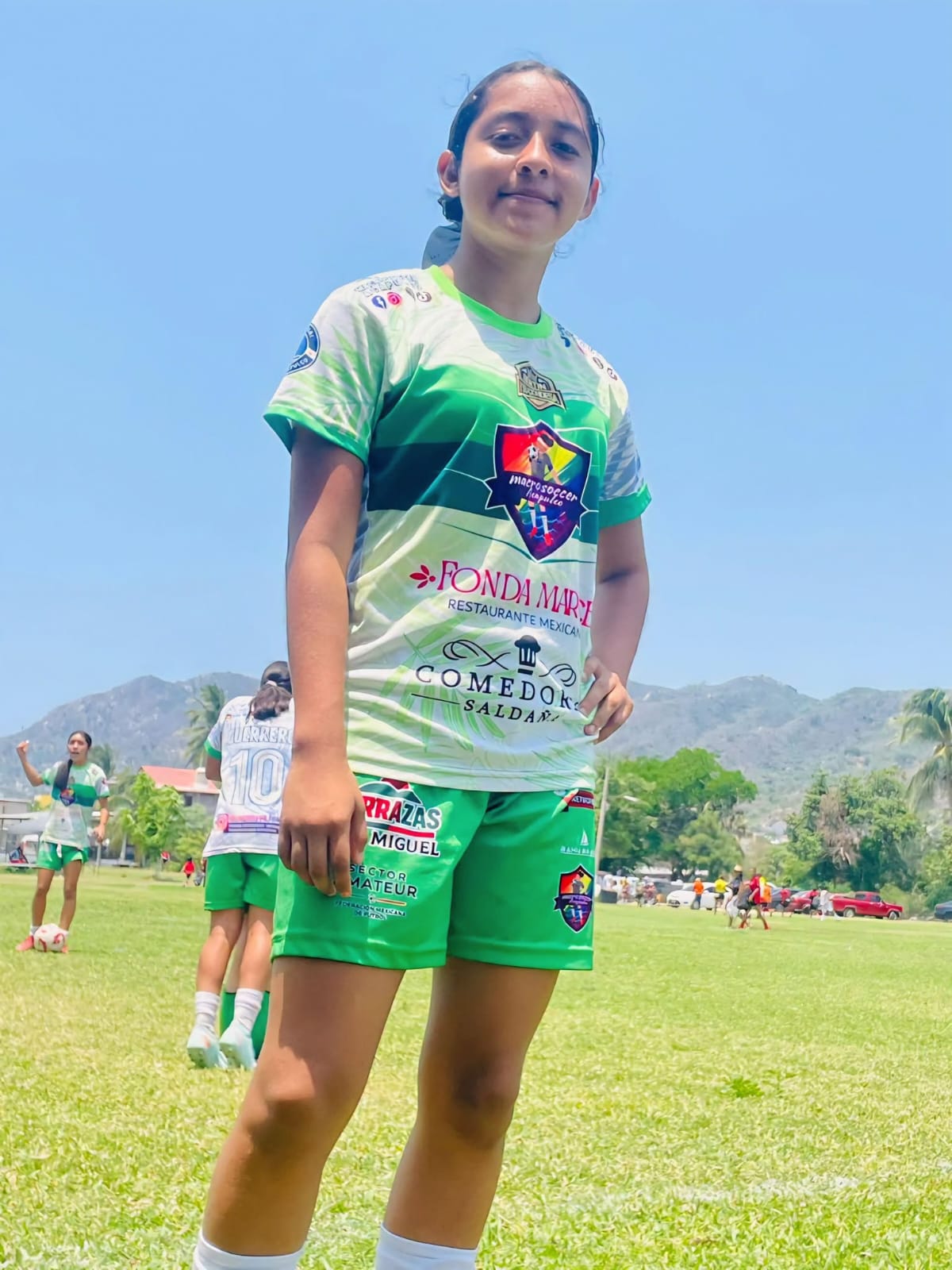 Joven futbolista de Tecpan busca un lugar en el Puebla femenil