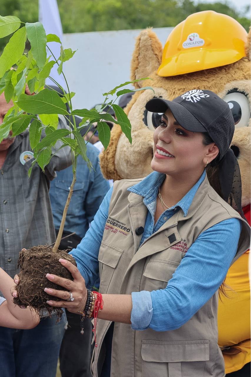 Evelyn Salgado: Guerrero se suma a la Jornada Nacional de Reforestación