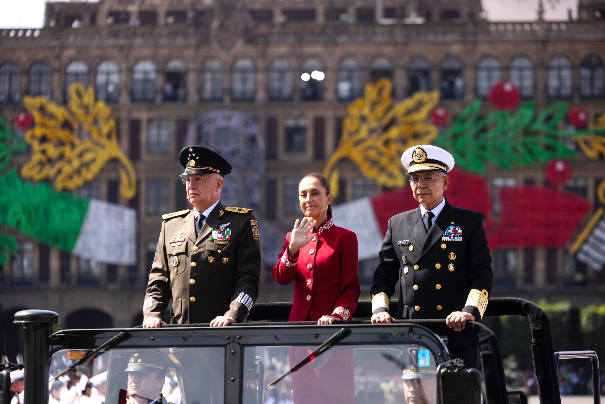 México no será colonia ni protectorado de nadie; no se doblega, no se arrodilla y nunca se vende: Presidenta Claudia Sheinbaum en Desfile Cívico Militar por el 216 Aniversario de la Independencia de México