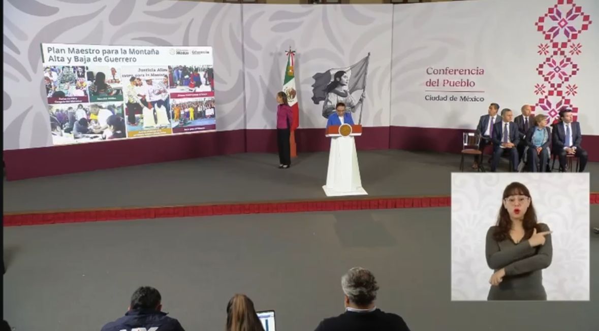Con el Plan Maestro de la Montaña Alta y Baja se atiende a habitantes de 19 comunidades de cuatro municipios de Guerrero: Rosa Icela