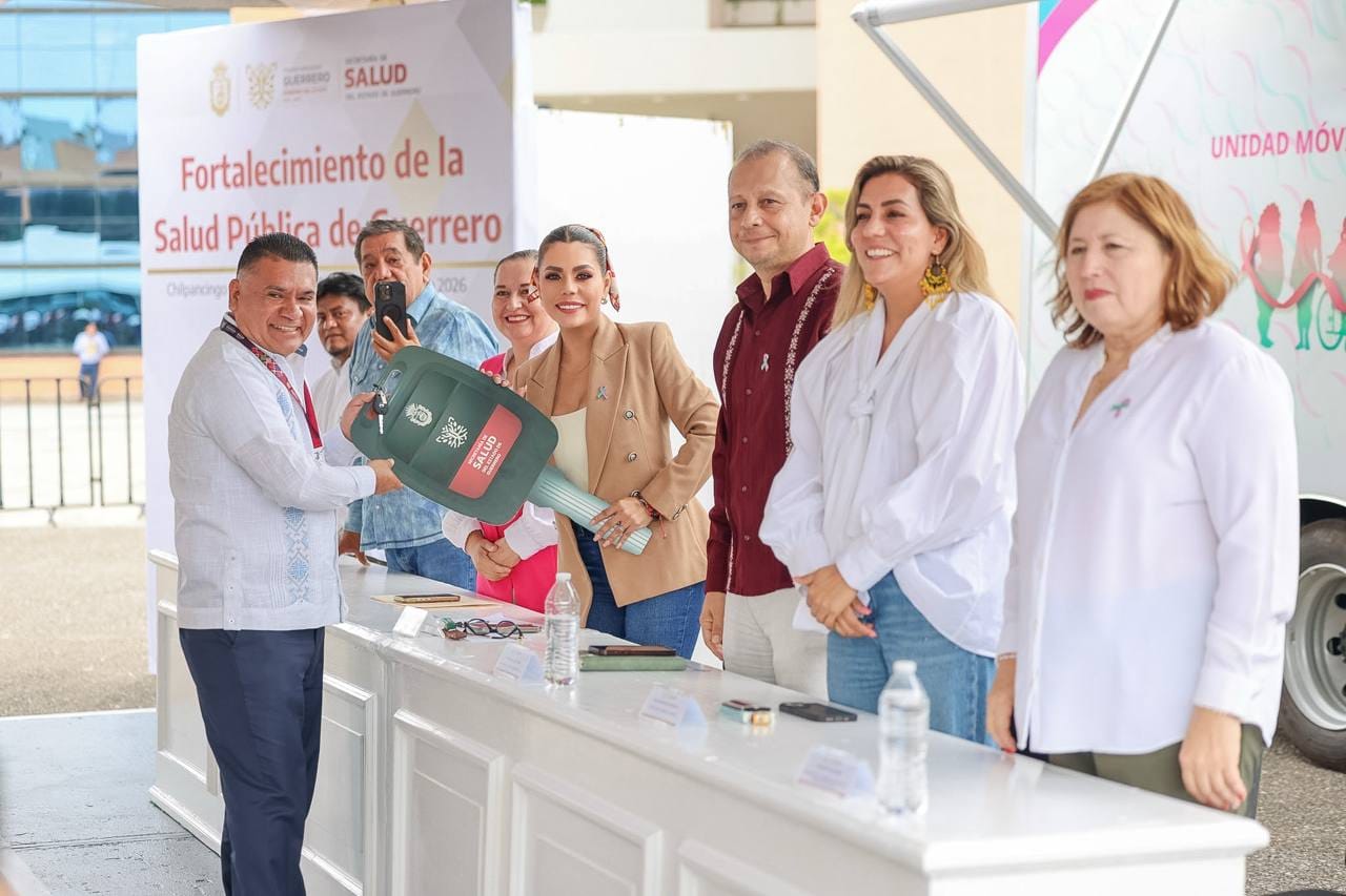 Evelyn Salgado dio el banderazo de la campaña de mastografías en comunidades amuzgas para la detección a tiempo del cáncer