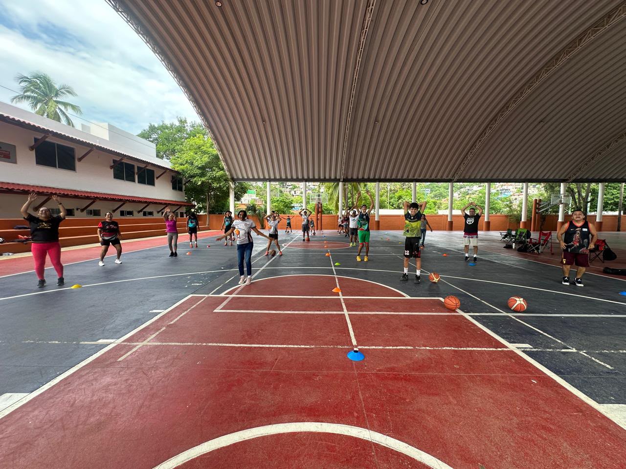 Guerrero vibró con la Clase Nacional de Baloncesto a iniciativa de la CONADE