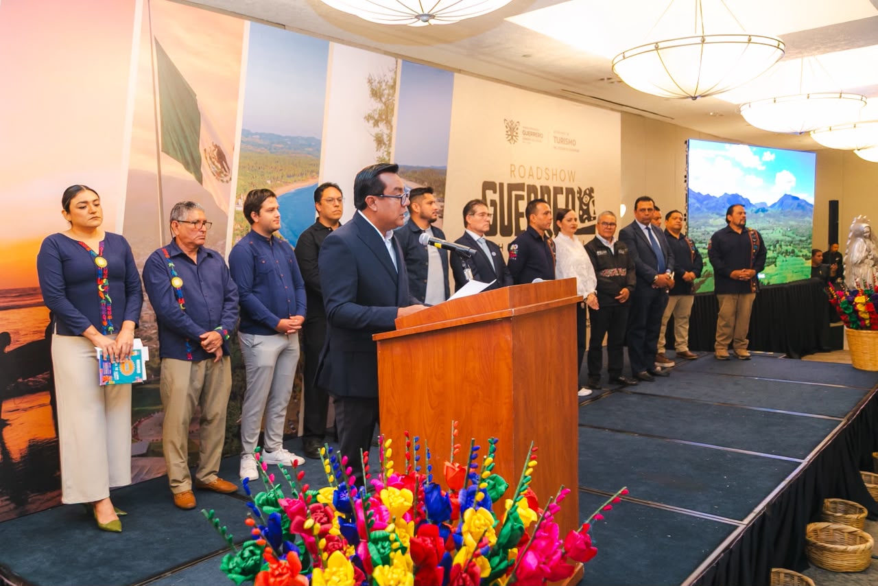 Arranca en la Ciudad de México el Roadshow Guerrero, El Hogar del Sol 2026 