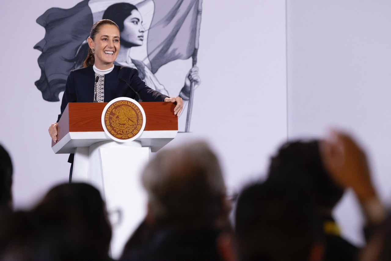 Presidenta Claudia Sheinbaum destaca crecimiento de la actividad económica de 3.7% anual en septiembre, según el IOAE del Inegi