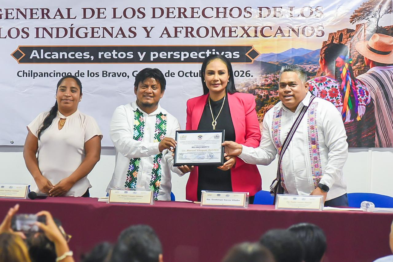 Realizan Congreso y UAGro conferencia sobre Ley General de los Derechos de los Pueblos Indígenas y Afromexicanos