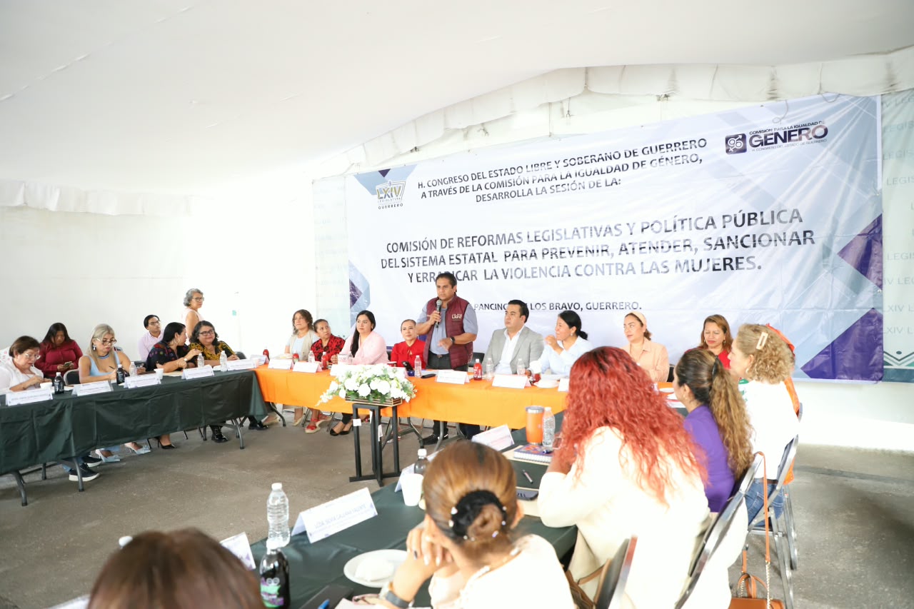 Realizan 7.ª sesión sobre reformas y política pública contra la violencia hacia las mujeres