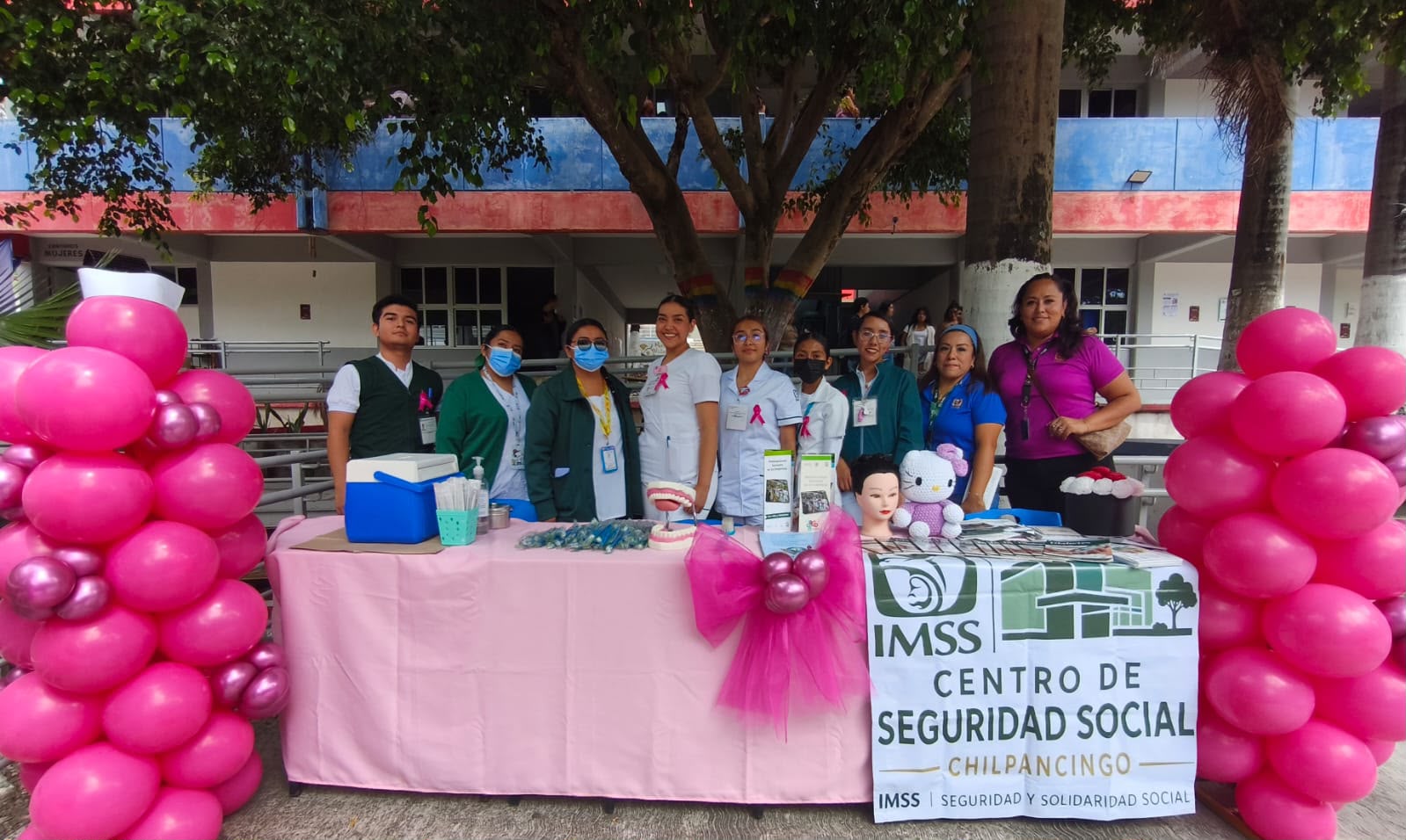 Promueve IMSS Guerrero detección oportuna del cáncer de mama