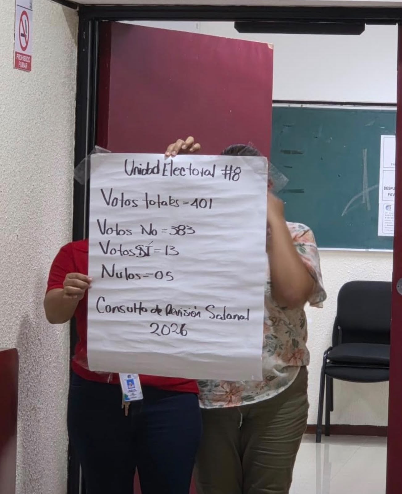 Trabajadores del Seguro Social en Zihuatanejo celebran rechazo al aumento salarial