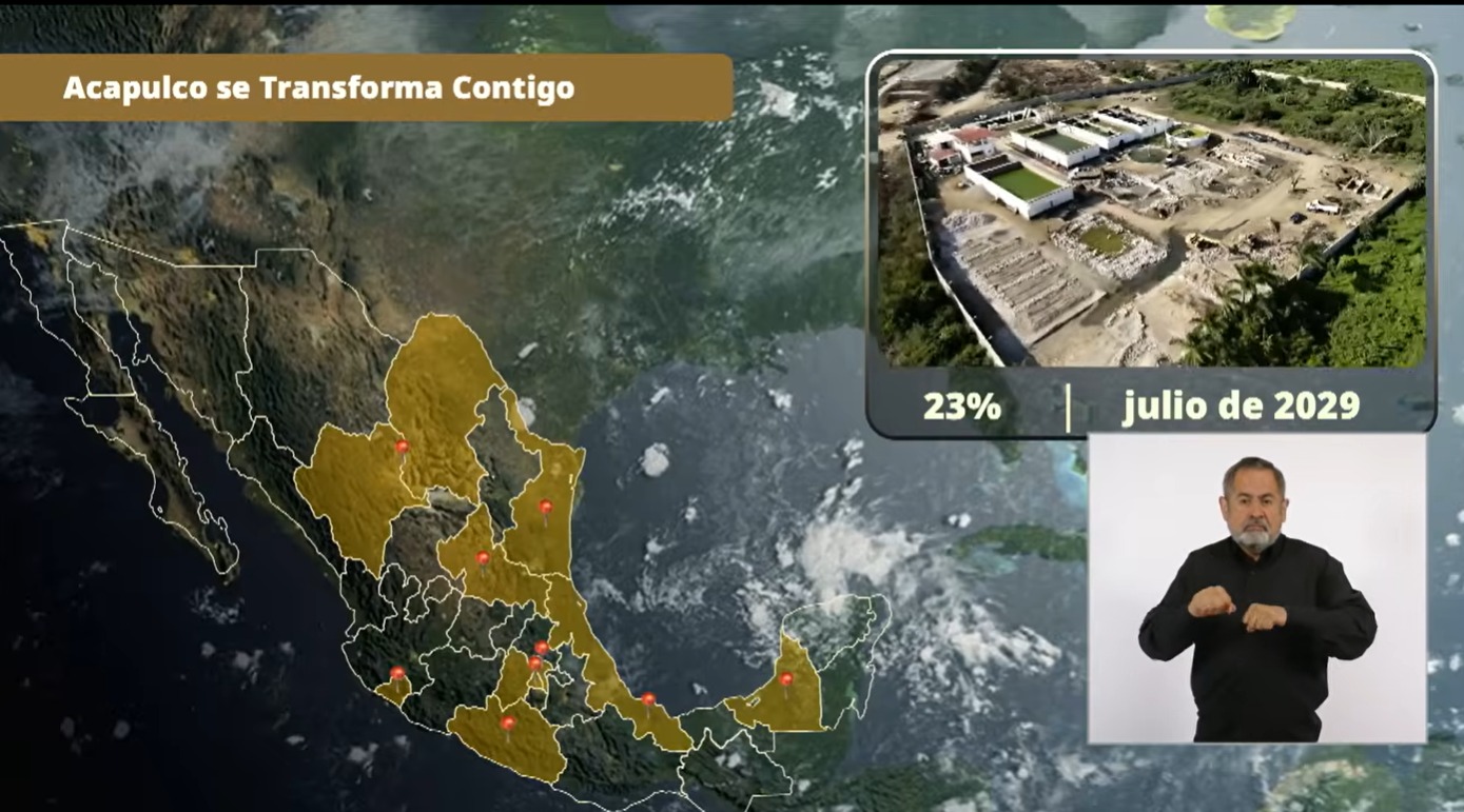 Avanza la transformación de Acapulco, con obras hidráulicas para fortalecer la actividad turística y mejorar la imagen urbana