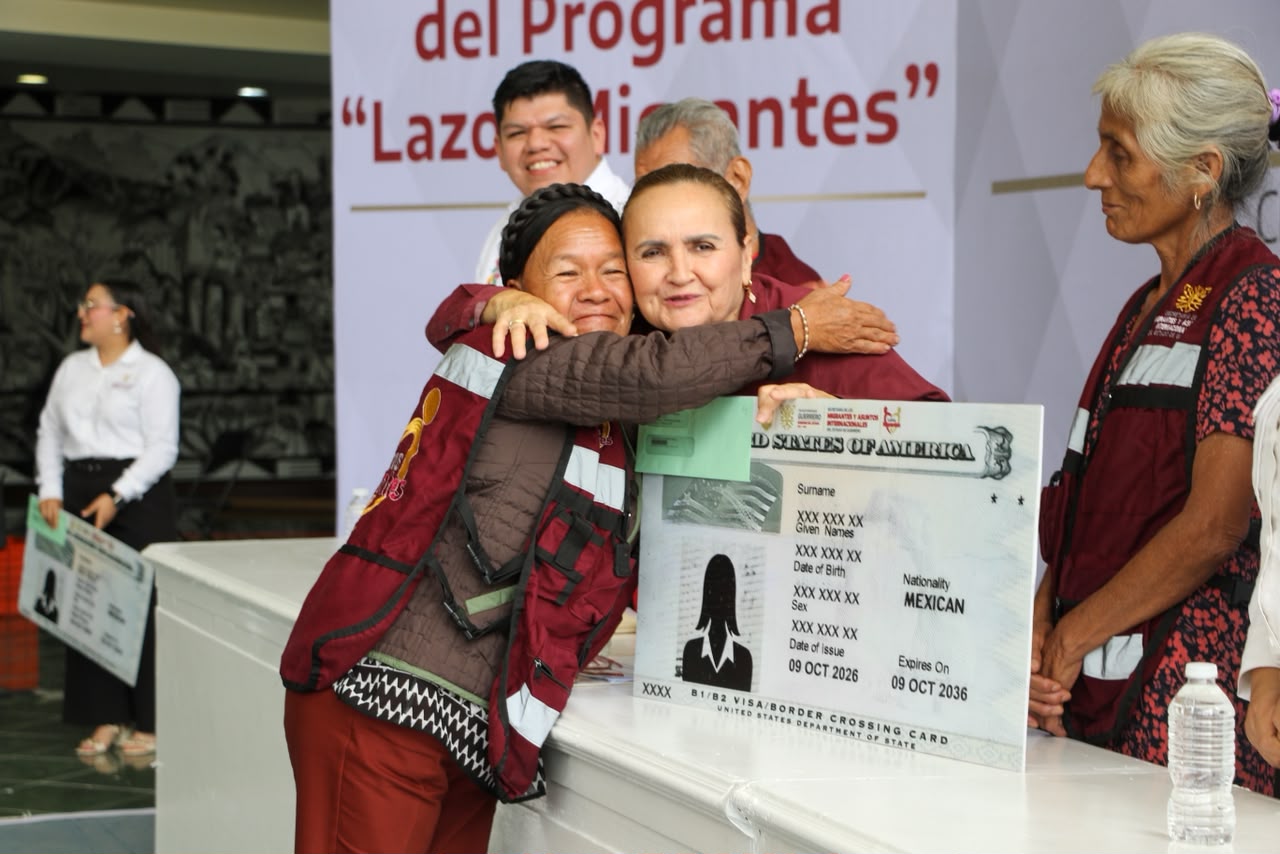 Lazos Migrantes acerca a 75 familias guerrerenses a sus seres queridos en Estados Unidos