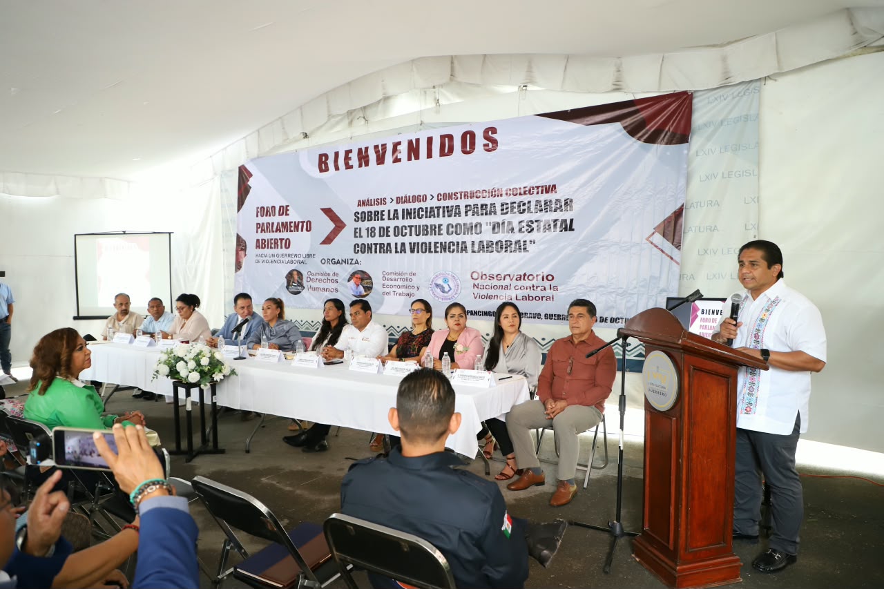Realiza Congreso del Estado el foro  “Hacia un Guerrero libre de violencia laboral”