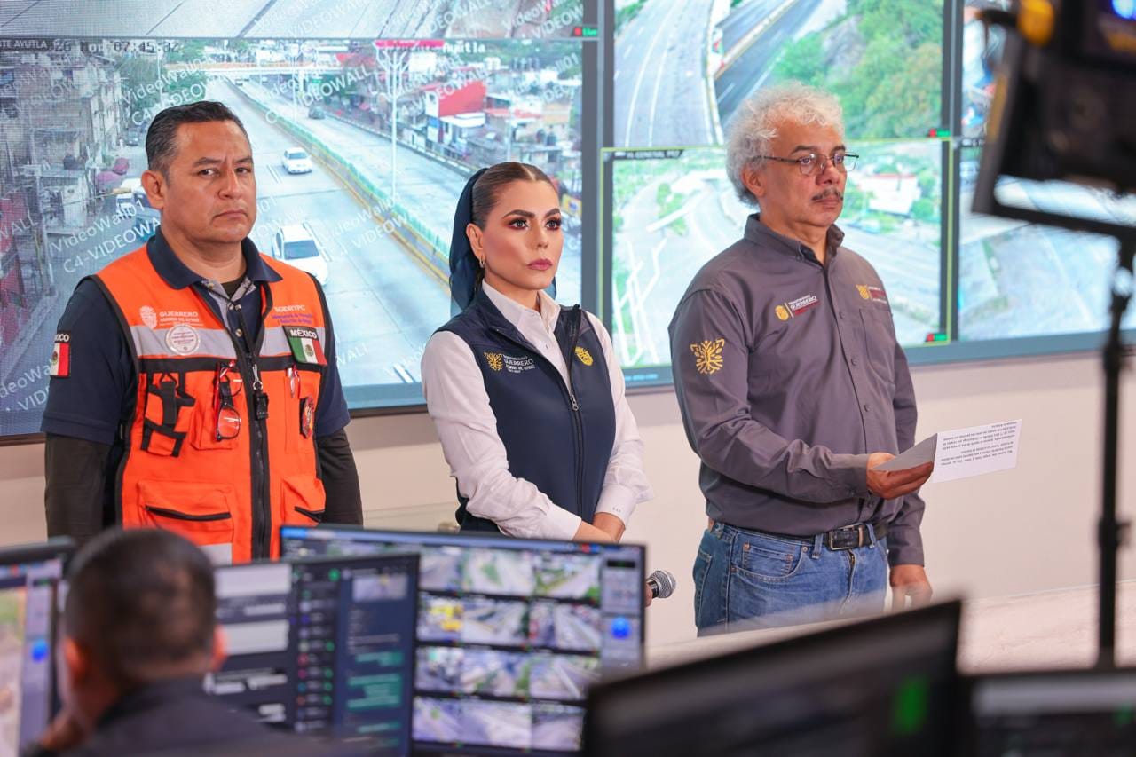 Evelyn Salgado participa en reunión de Gabinete de Seguridad con la presidenta Claudia Sheinbaum 