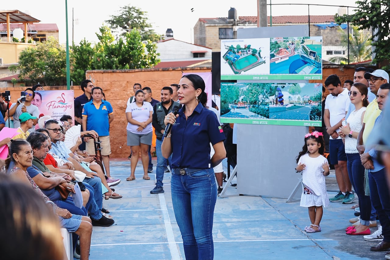 Inicia construcción de parque recreativo en la colonia La Puerta para fortalecer la convivencia familiar
