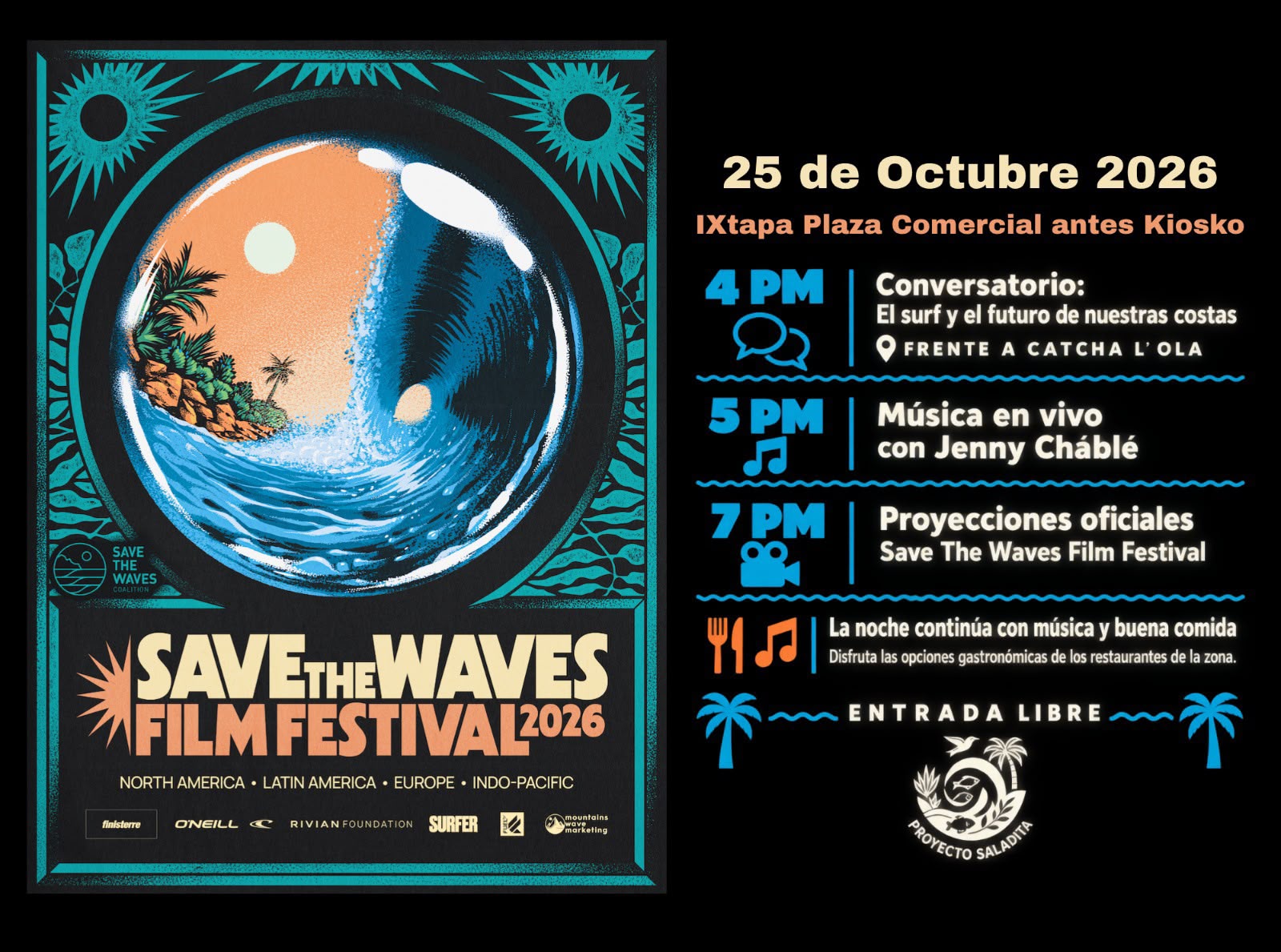 Ixtapa recibirá festival internacional de cine sobre surf y conservación