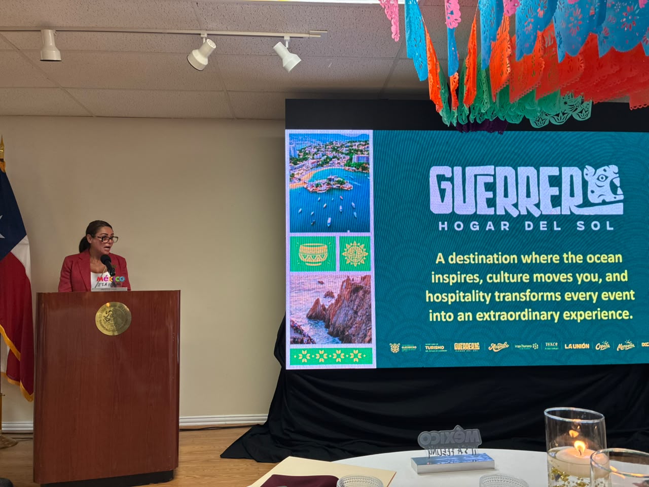 Guerrero lleva su promoción a Texas para atraer más turismo de Estados Unidos