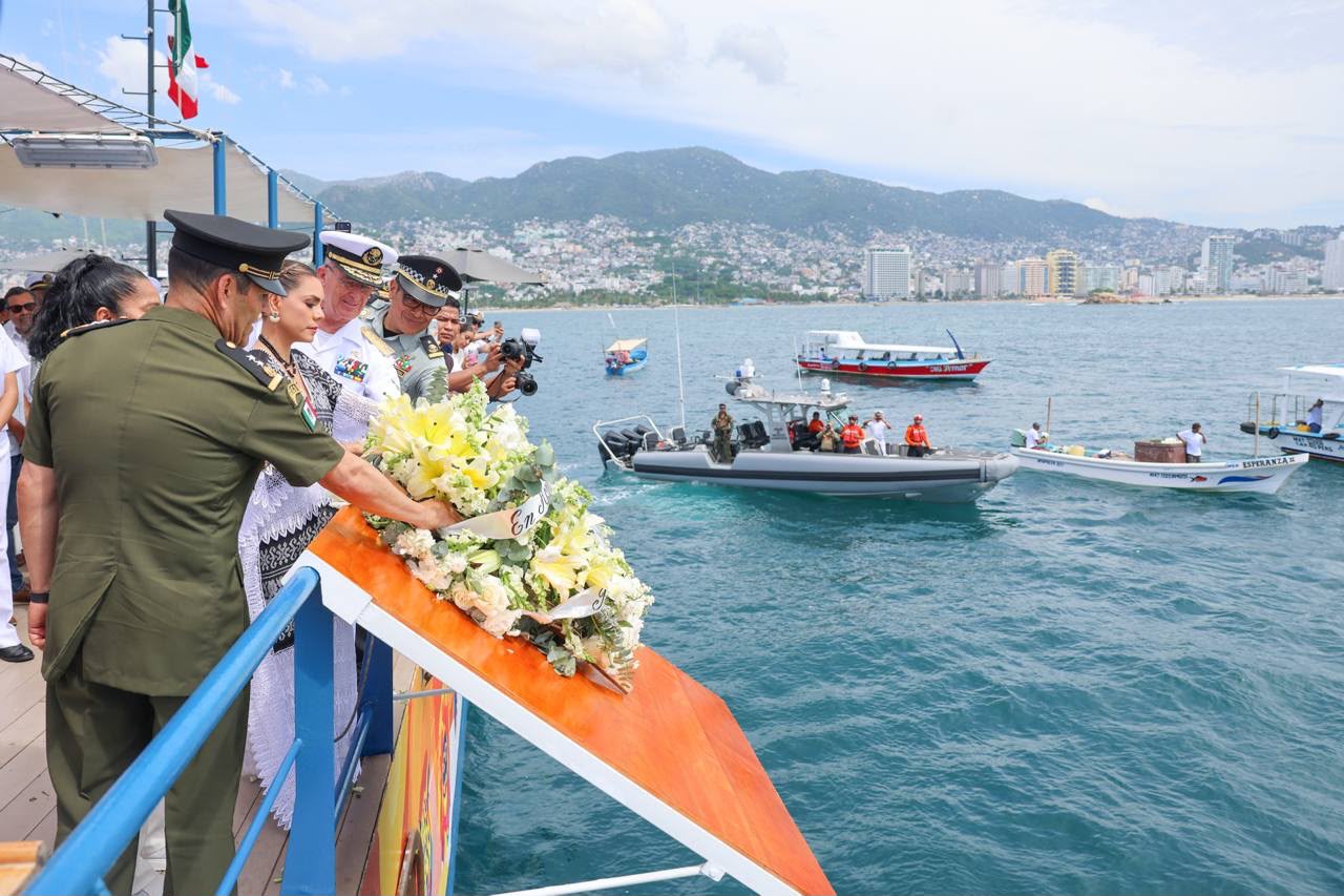 Encabeza Evelyn Salgado la ceremonia por el Tercer Aniversario del Huracán Otis, Honrar la Memoria, Construir la Esperanza